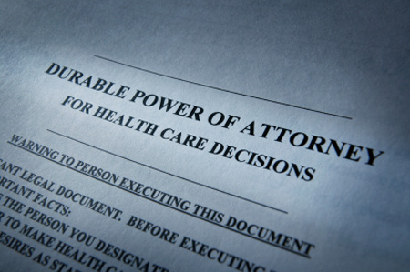 end of life planning - durable power of attorney