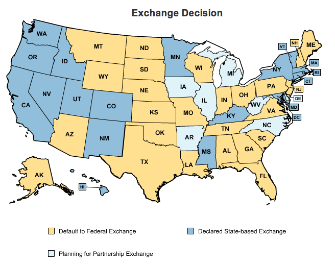 state-insurance-exchanges