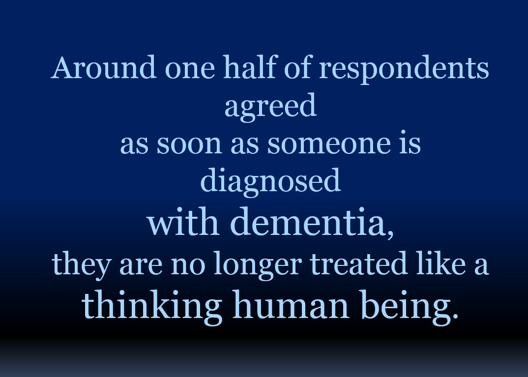 Dementia Not Human