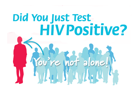 HIV test positive