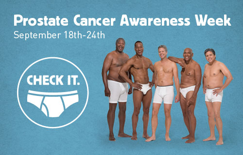 Prostate cancer awareness wk