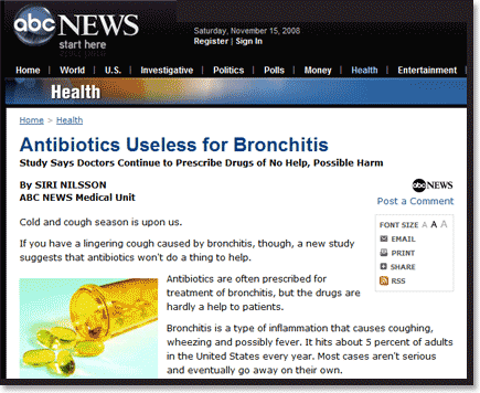 bronchitis abx