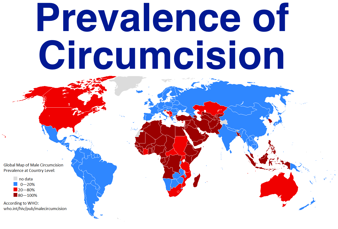 Circumcision prevalence