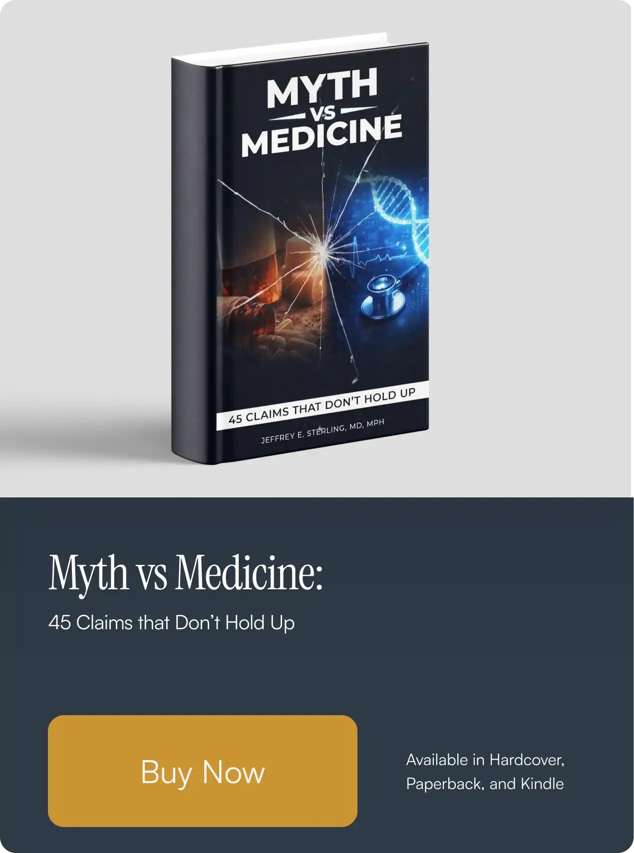 Myth vs Medicine: 45 Claims that Don’t Hold Up